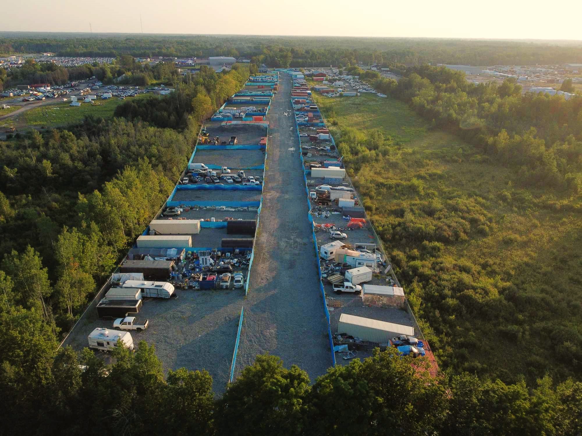 Industrial Yard and Laydown Site in Metcalfe, Ottawa